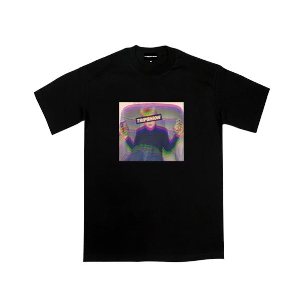 TRIPSHION ALCHOL CHILD T-SHIRTS - BLACK