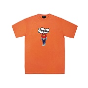 TRIPSHION TRIPPY WAL T-SHIRTS - ORANGE