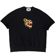 TIGER 2/1 JERSEY SWEAT-BLACK