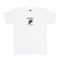 (163081487)WAKE UP CONSUME REPEAT TEE-WHT