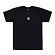 (163081221)HALF FACE TEE-BLK