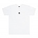 (163081221)HALF FACE TEE-WHT