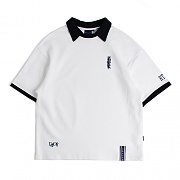 [ROMANTIC CROWN] DAY OFF COLLAR T SHIRTS_WHITE