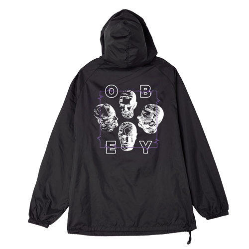 (126261478)WAVE LENGTHS ANORAK-BLK