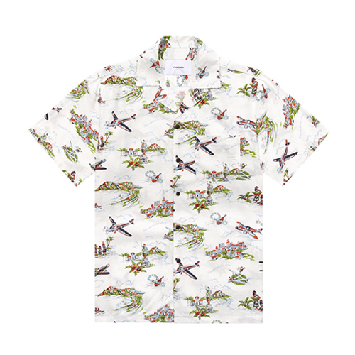 FLIGHT SHIRTS GS [WHITE]