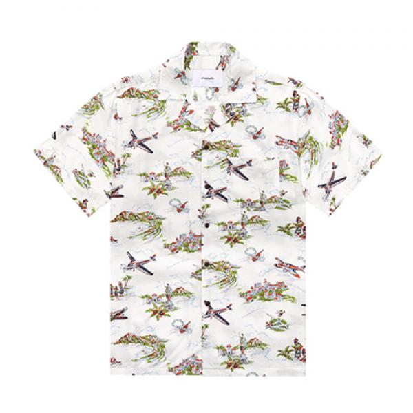 FLIGHT SHIRTS GS [WHITE]