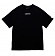 LINE LOGO TOUR 1/2 TEE BLACK