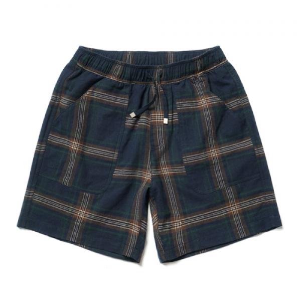 Plaid Check Half Pants