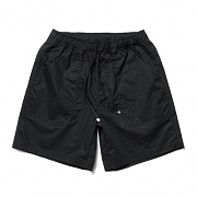 Cotton Half Pants Black