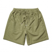 Linen Half Pants Khaki