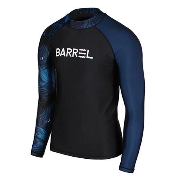 ODD RASHGUARD MEN-BLACK-JUNGLE NIGHT-NAVY