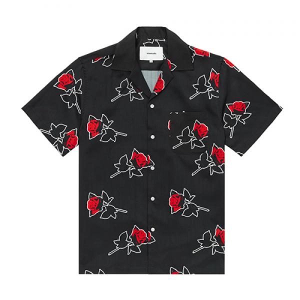 ROSE SHIRTS GS [BLACK](GSVS34)