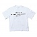 17SU MOON SQUARE WHITE TEE