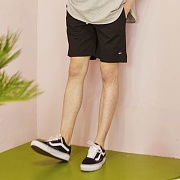UNISEX BASIC SHORTS [BLACK]