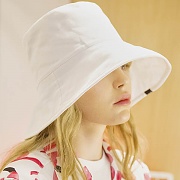 UNISEX OVER BUCKET HAT[WHITE]