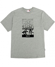 WORLD FINGER TEE_GRAY