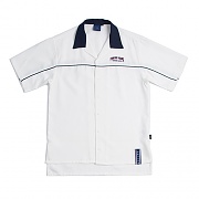 [ROMANTIC CROWN] FOREVER YOUNG BOWLING SHIRT_WHITE