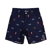 [ROMANTIC CROWN] RTW HALF PANTS_NAVY