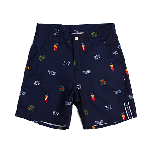 [ROMANTIC CROWN] RTW HALF PANTS_NAVY