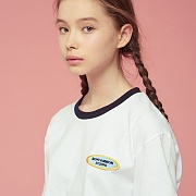 NC LOGO 1/2 TEE WH