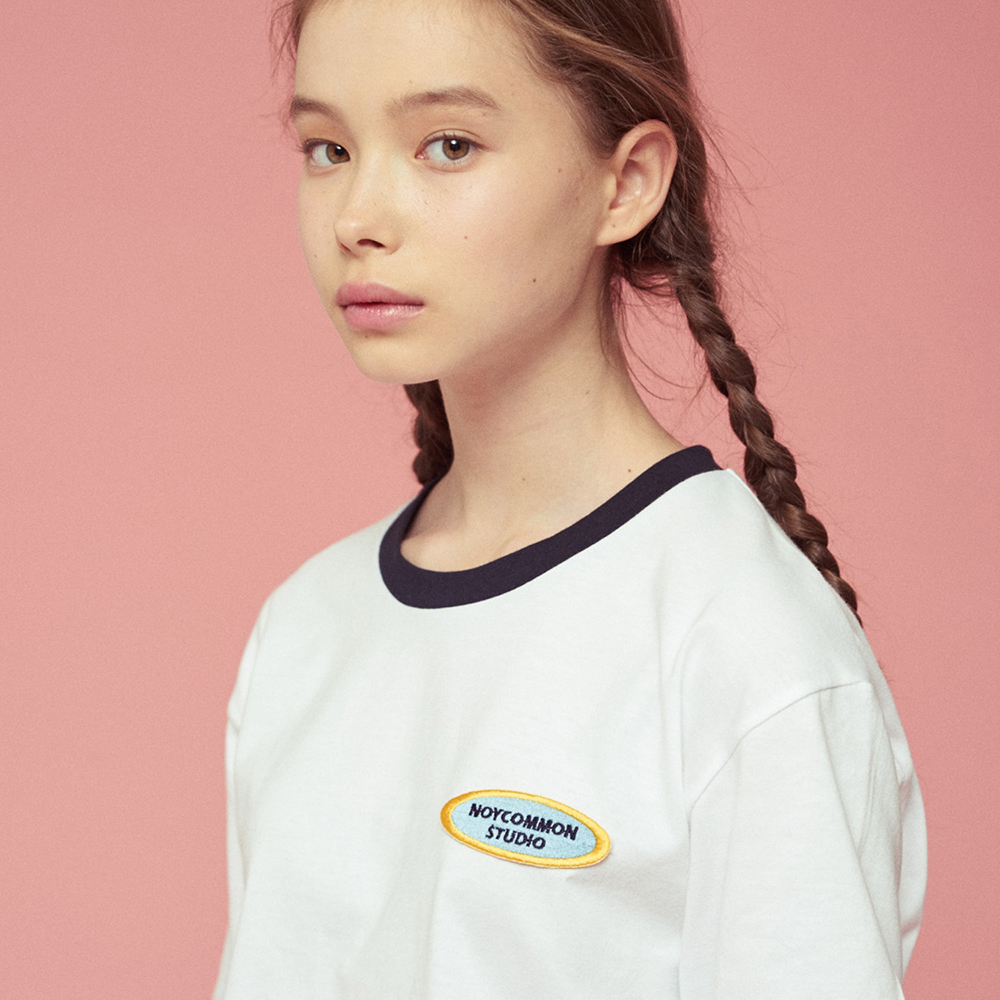 NC LOGO 1/2 TEE WH