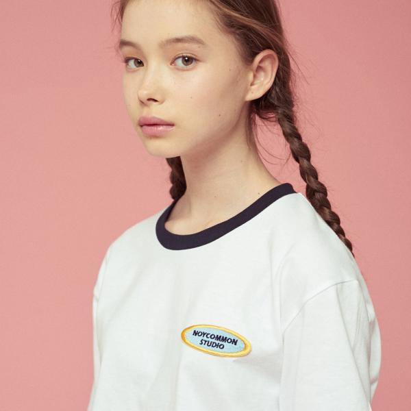 NC LOGO 1/2 TEE WH