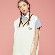 FD V SLEEVELESS WH