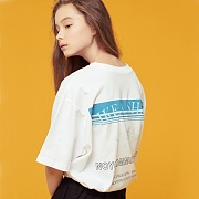 SHARK PRINT TEE WH
