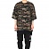 Side Zipper T-Shirt Camo