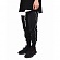 Piping Jogger Pants Black