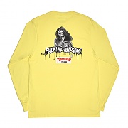 Trash Me L/S Tee-Yellow