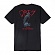 (163081545)LIVING IN DARKNESS TEE-BLK