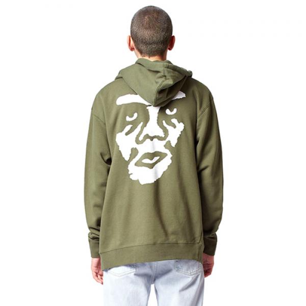 (111751247)THE CREEPER ZIP HOOD-ARMY