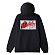 (111751560)NONE OF YOUR BUSINESS HOOD ZIP-BLACK