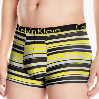 (NU8638) CK ID COTTON SOLIDS TRUNK-696 LUCAS STRIPE BLACK