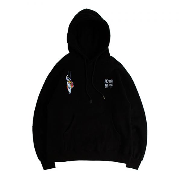 [ROMANTIC CROWN] ܿǳ HOODIE_BLACK