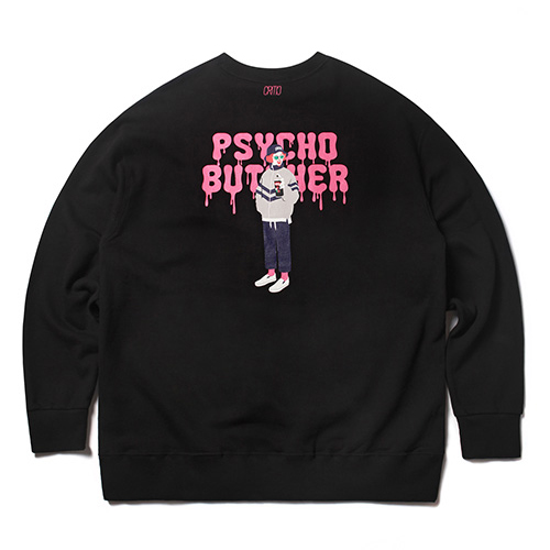 PSYCHO BUTCHER SWEAT SHIRT(BLACK)_CTOEACR04UC6