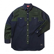 COLOR BLOCK SHIRT(GREEN)_CTOEALS01UG0
