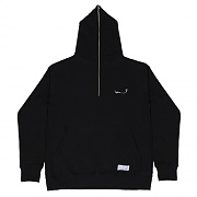 [ī 㿵 ]TRIPSHION HALF ZIPPER HOODIE - BLACK