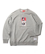 PSYCHO BUTCHER BOX SWEAT SHIRT(GRAY)_CTOEACR02UC4