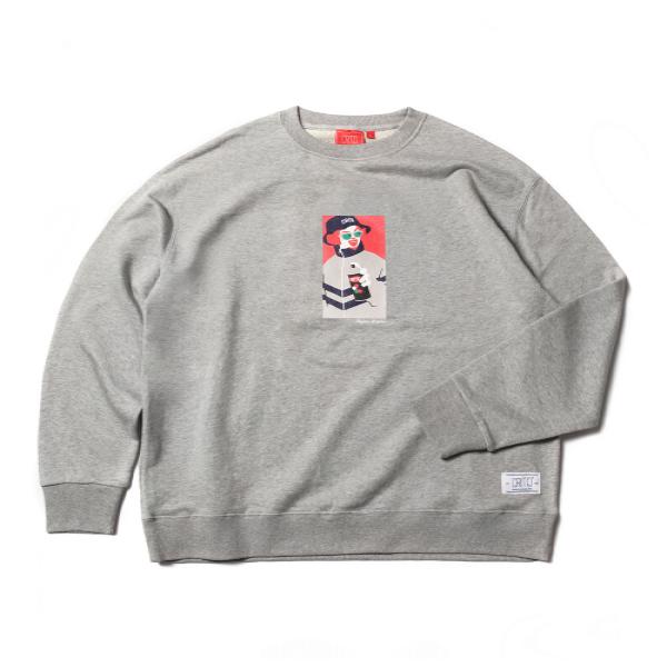PSYCHO BUTCHER BOX SWEAT SHIRT(GRAY)_CTOEACR02UC4