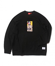 PSYCHO BUTCHER BOX SWEAT SHIRT(BLACK)_CTOEACR02UC6