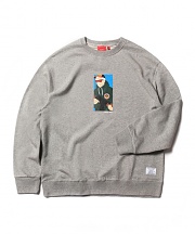 CHICKEN KILLER BOX SWEAT SHIRT(GRAY)_CTOEACR01UC4