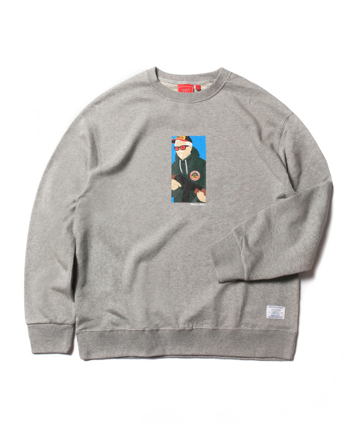 CHICKEN KILLER BOX SWEAT SHIRT(GRAY)_CTOEACR01UC4