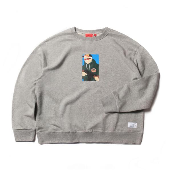 CHICKEN KILLER BOX SWEAT SHIRT(GRAY)_CTOEACR01UC4