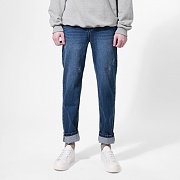Stupid.A Denim Slacks - BLUE