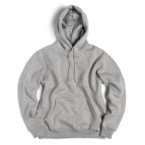NU BLEND SWEAT PULLOVER HOODIE-H. GREY