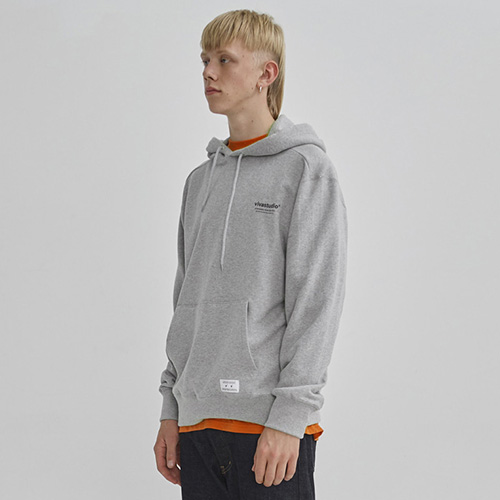ORIGINAL LOGO HOODIE GA [GREY]