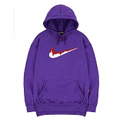 TRIPSHION RED BENDING TOOTHPASTE HOODIE - PURPLE