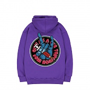 TRIPSHION BIG FINGER SYRINGE HOODIE - PURPLE